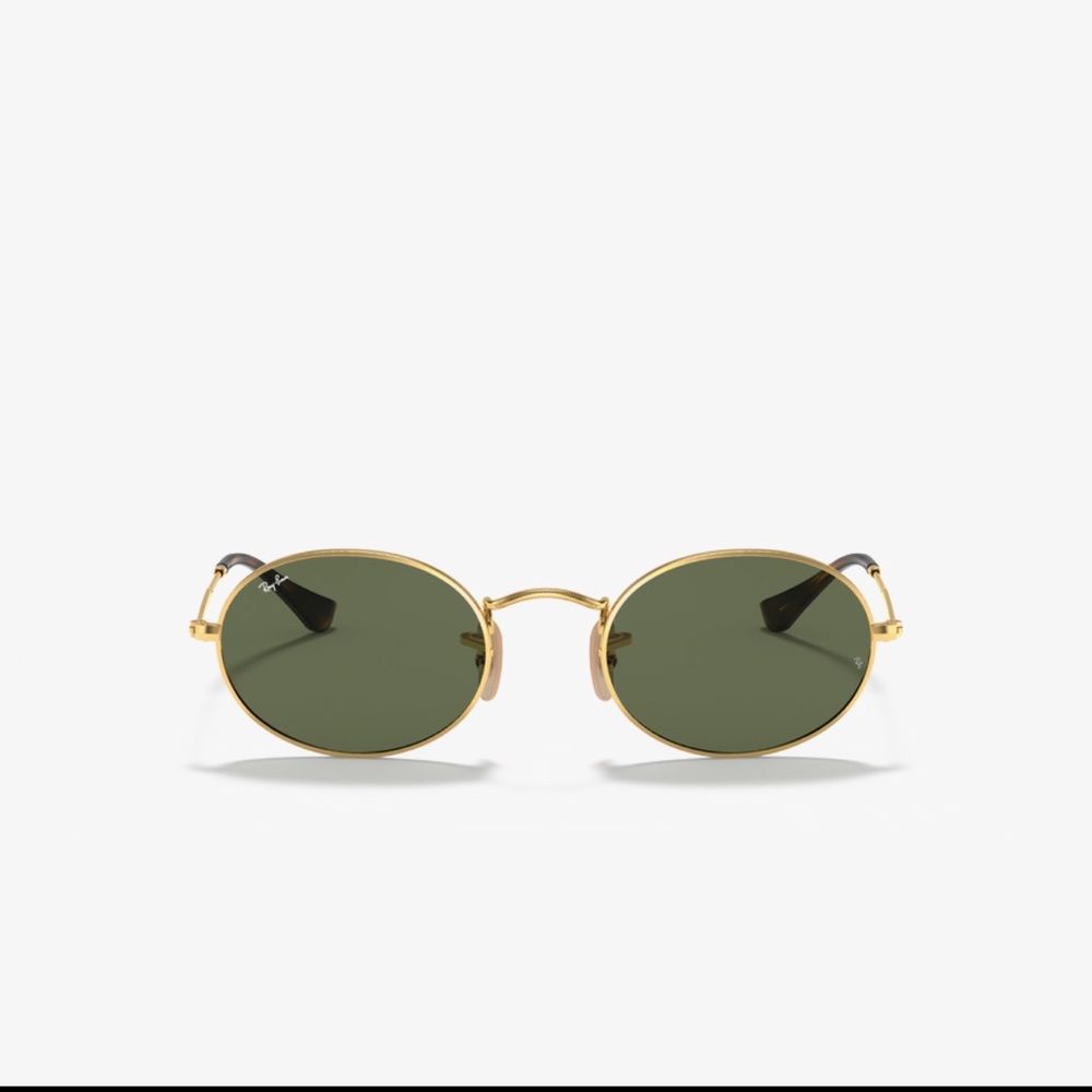 Rayban Oval Flat Lenses w/ Case